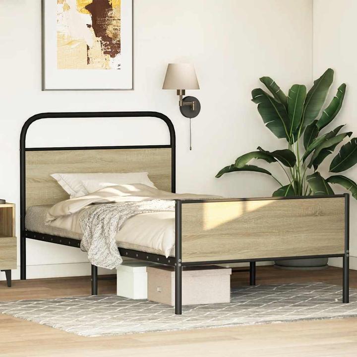 Produktbild vidaXL Bettgestell (107 x 203 cm)