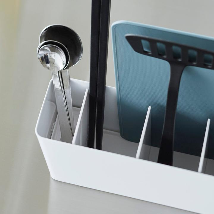 Actual product image Yamazaki Kitchen utensil and chopping board holder TOWER