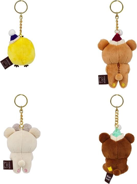 Actual product image AQI Mystery Box - Rilakkuma Christmas series - Key ring