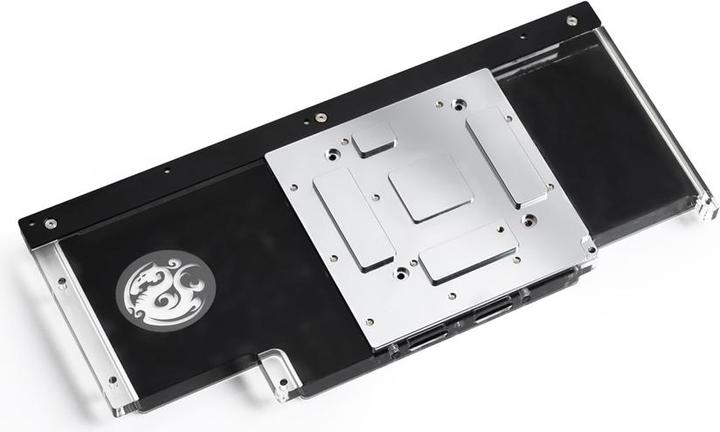 Actual product image Bitspower X-TEND ASUS ROG Strix RTX 3090 Active Backplate ARGB