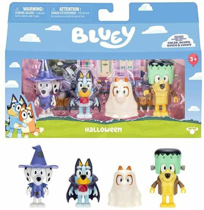 Image du produit Famosa Bluey assorted pack 4 figures
