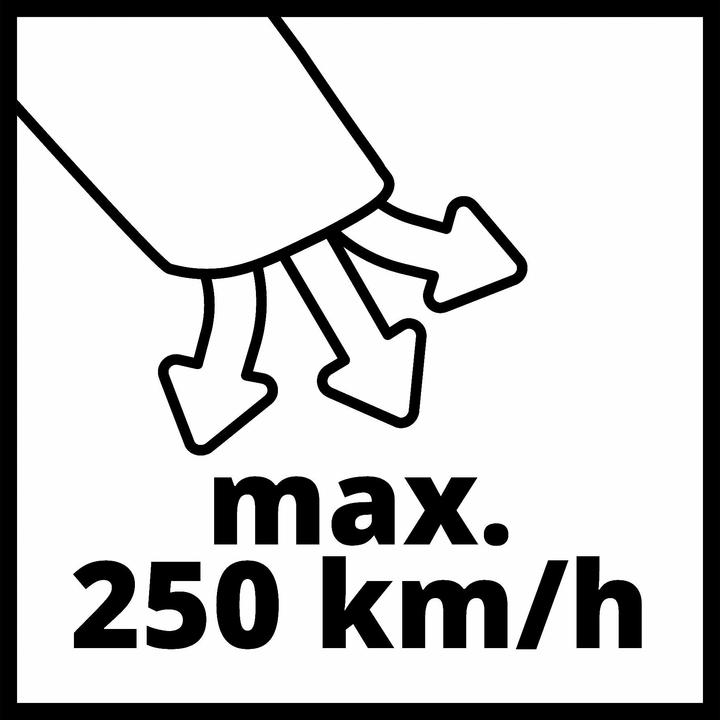 Image du produit Einhell GE-UB 18/250 Li E-Solo (Fonctionnement sur batterie, Souffleur de feuilles)