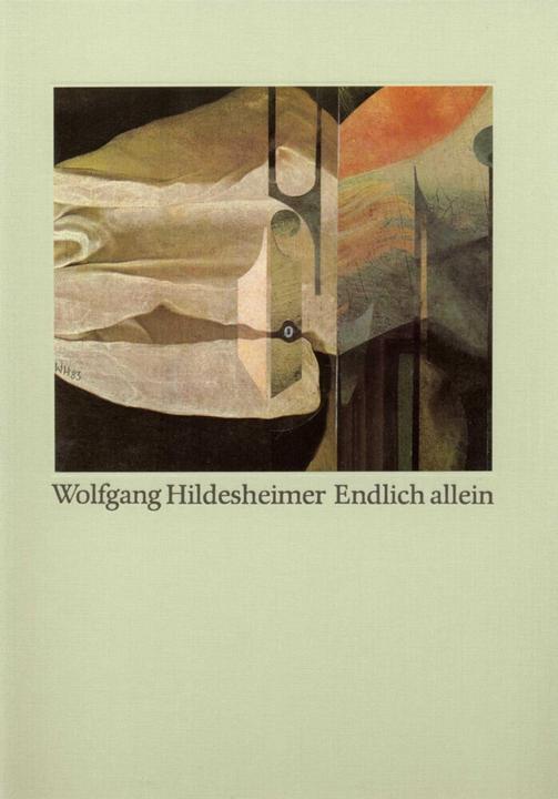 Produktbild Endlich allein (Deutsch, Wolfgang Hildesheimer, 1984)