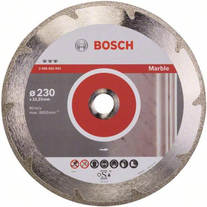 Actual product image Bosch Professional Zubehör PRO Marble diamond cutting disc, 230 x 22.23 mm