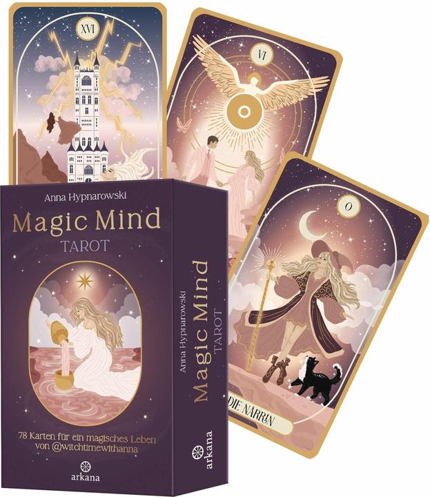 Actual product image Magic Mind Tarot (German, Anna Hypnarowski, 2025)