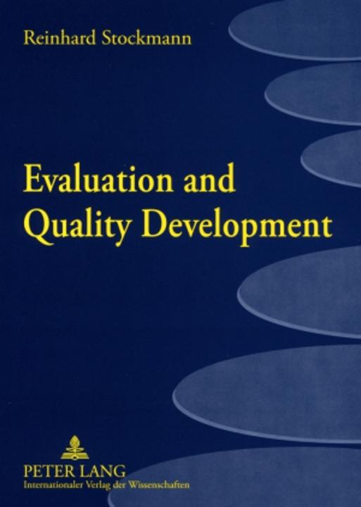 Produktbild Evaluation and Quality Development (Englisch, Reinhard Stockmann, 2008)