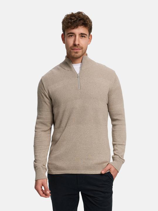 Image du produit Kronstadt KSHannes half zip cotton knit (S)