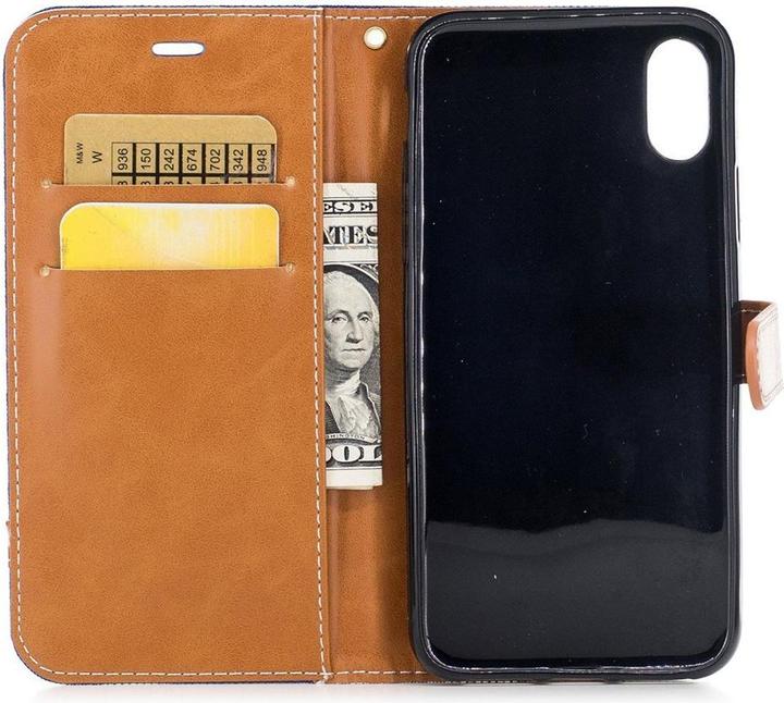 Produktbild König Design Hülle Handy Schutz für Apple iPhone X Case Cover Tasche Wallet Etui Handyhülle (Apple iPhone X)