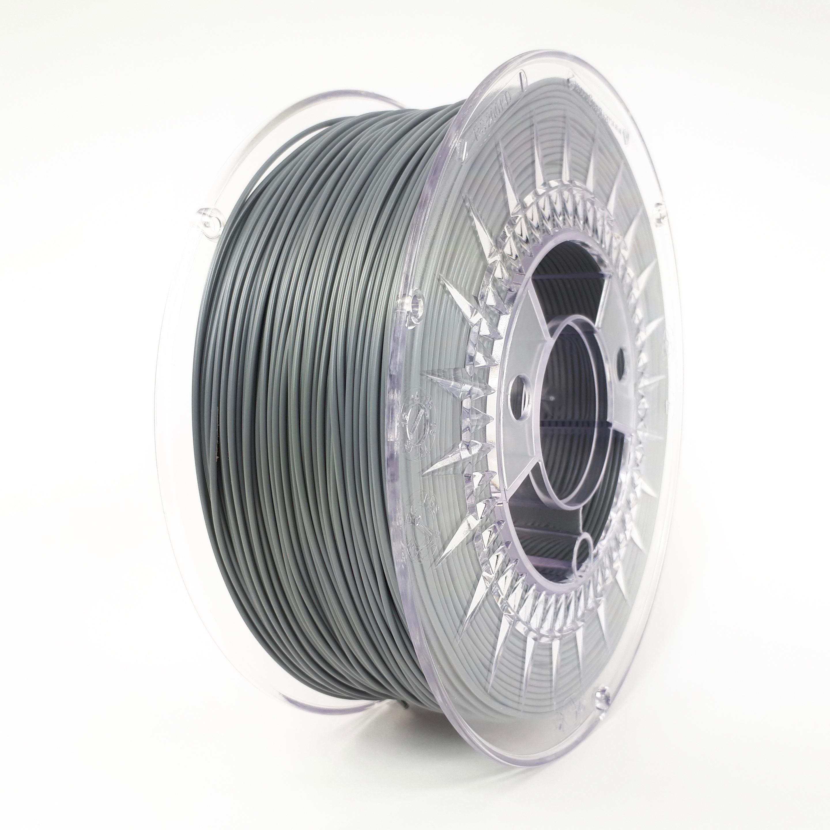 Devil Design 05902280030393 (PETG, 1.75 mm, 1000 g, Grau), 3D Filament, Grau