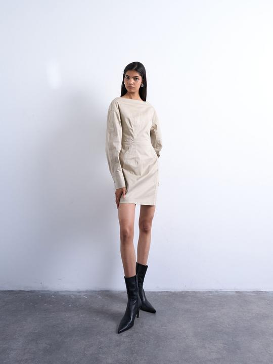 Image du produit Spokey Normal geschnitten U-Boot Ausschnitt Kurzes Kleid Kleid (38)