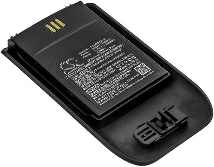 Ascom Reserveaccu voor i63 en d63 (zwart)