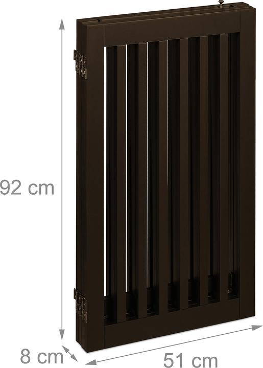 Produktbild Relaxdays Absperrgitter (30 - 207 cm)