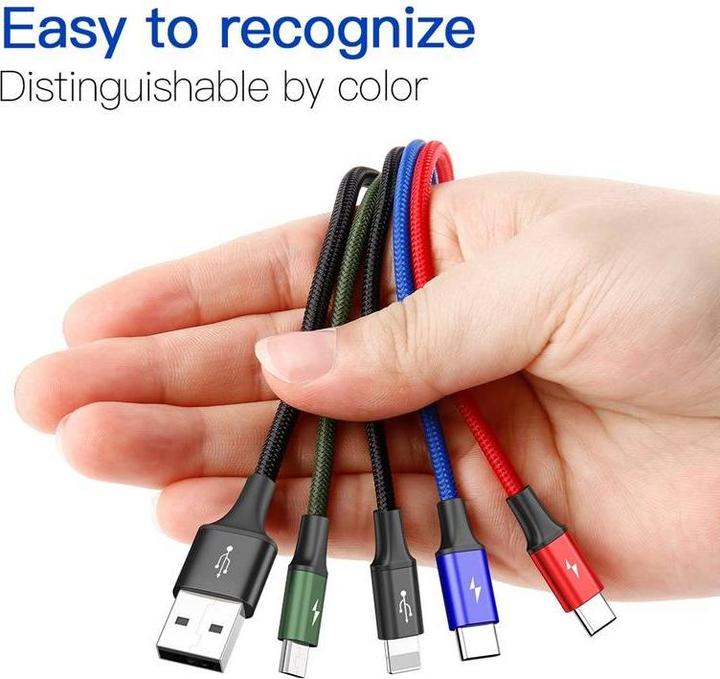Productafbeelding Baseus 4in1 (1.20 m, USB 2.0)