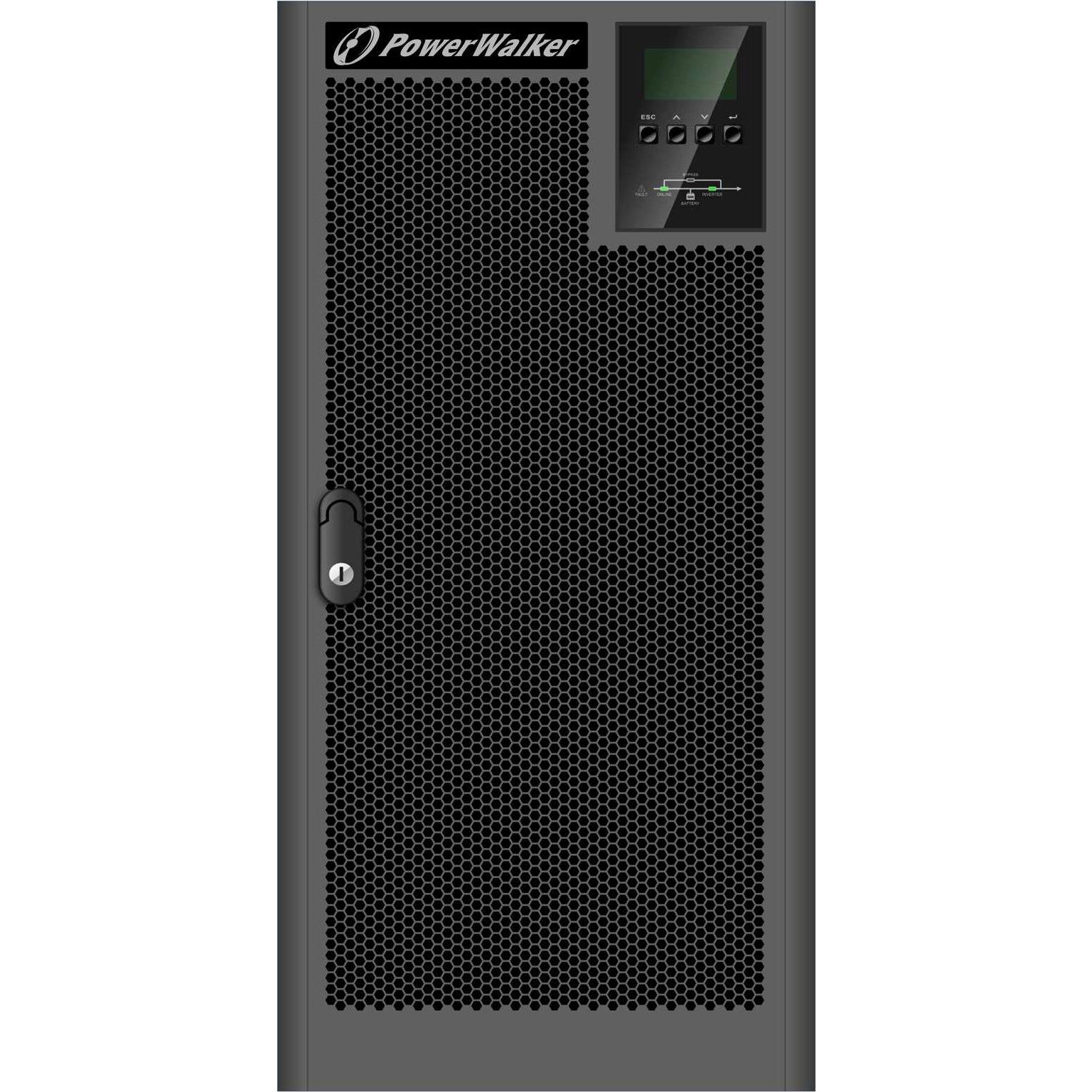 Powerwalker Bluewalker USV Powerwalke VFI 30K TAP 3/3 BX 27000W Onl (30 VA, 27000 W, Online-Doppelwandler USV), USV