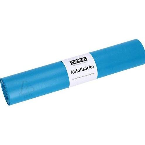 Thumbnail - Deiss Abfallsäcke LDPE 120L blau, Abfallsack, Blau