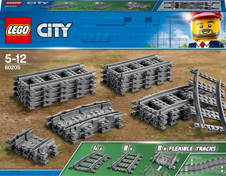 LEGO Schienen (60205, LEGO City)
