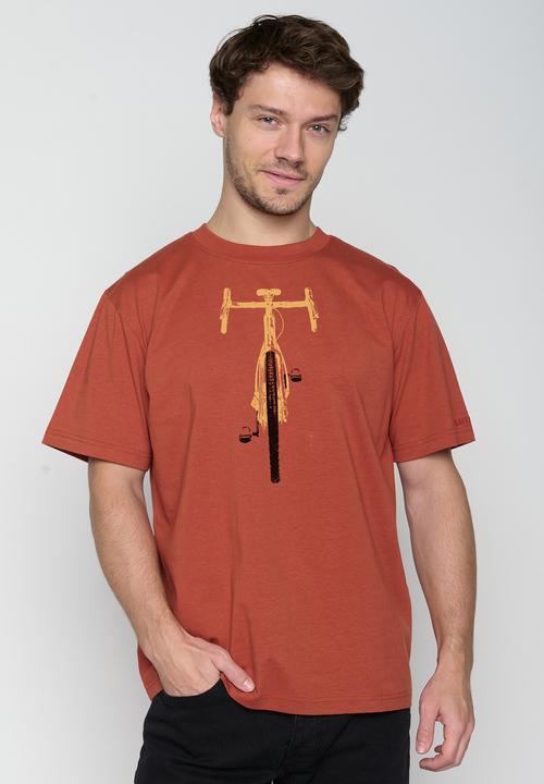 Actual product image Greenbomb T-Shirt Bike Front Stamp (L)