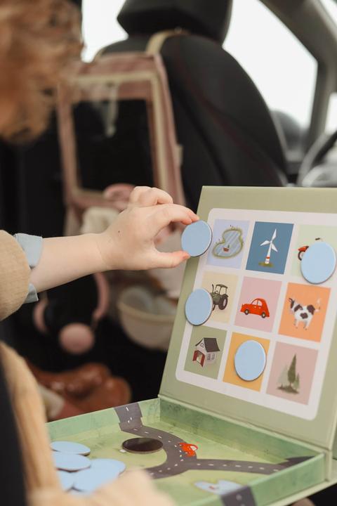 Actual product image Filibabba Magnetic game - Road trip bingo