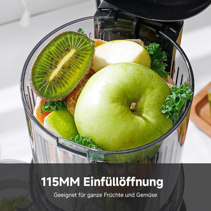 Produktbild Amzchef Slow Juicer mit grosser Einfüllöffnung