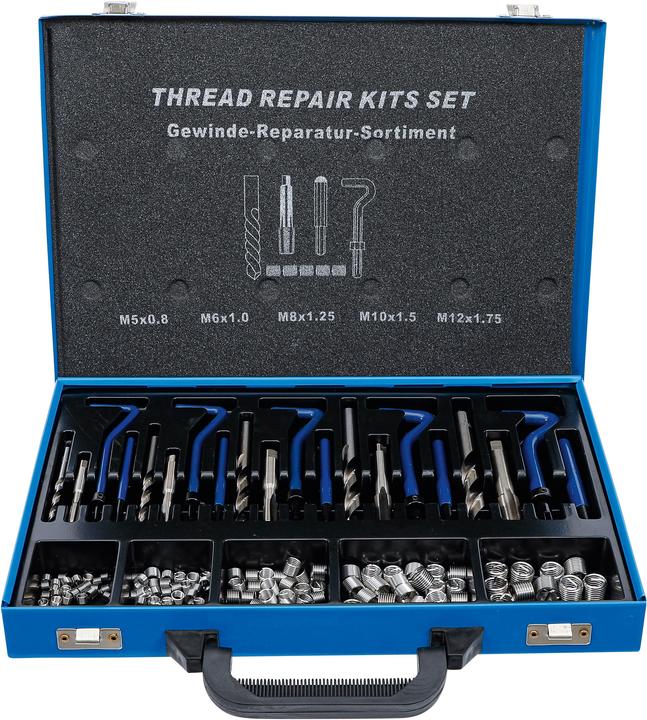 BGS Thread Repair Kit M5 - M12 130 pcs.