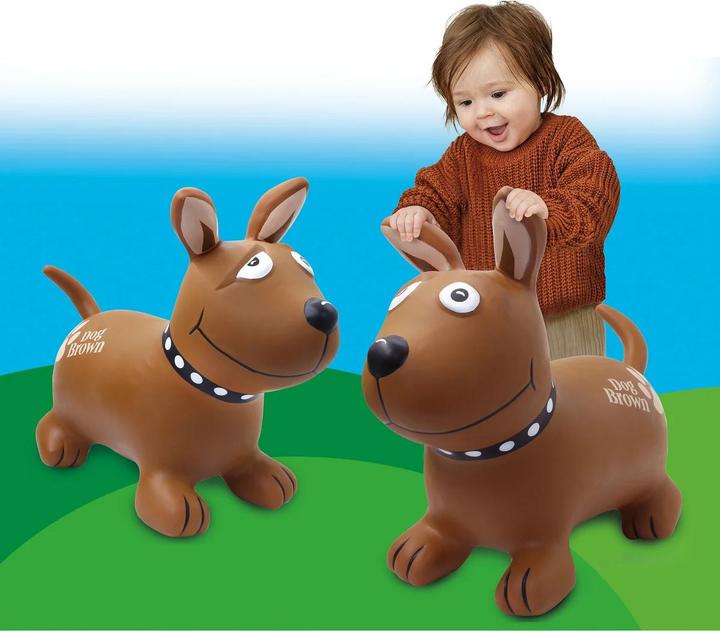 Productafbeelding Jamara Springkussen Hond Bruin met pomp