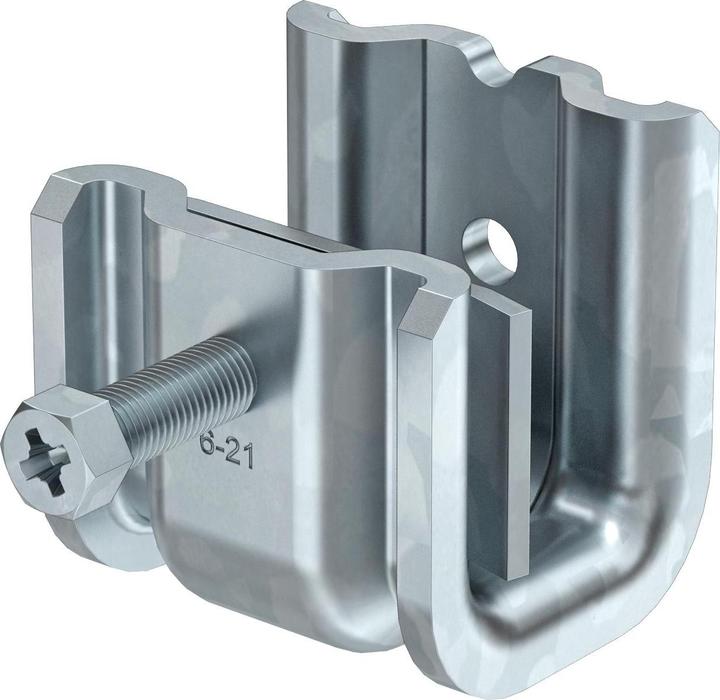 OBO Bettermann BETTERMA SSP 6-21 M6 FT Pince à poutrelles modèle lourd 6-21mm, SSP621M6FT (0.03 m)