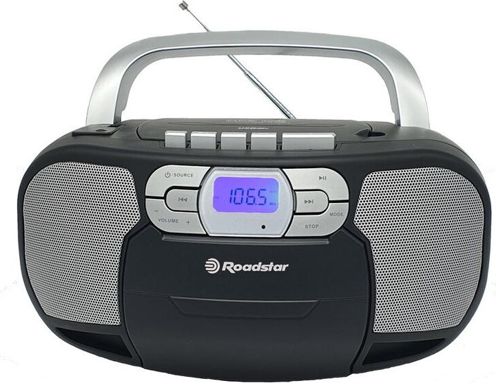 Immagine prodotto Roadstar Lettore con radio CD/Cassette RCR-4635UMPBK (FM, PLL, VHF)