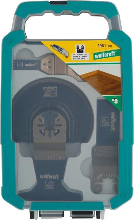 Produktbild wolfcraft 1 V.sägen-Starterset Laminat PRO4-tlg.