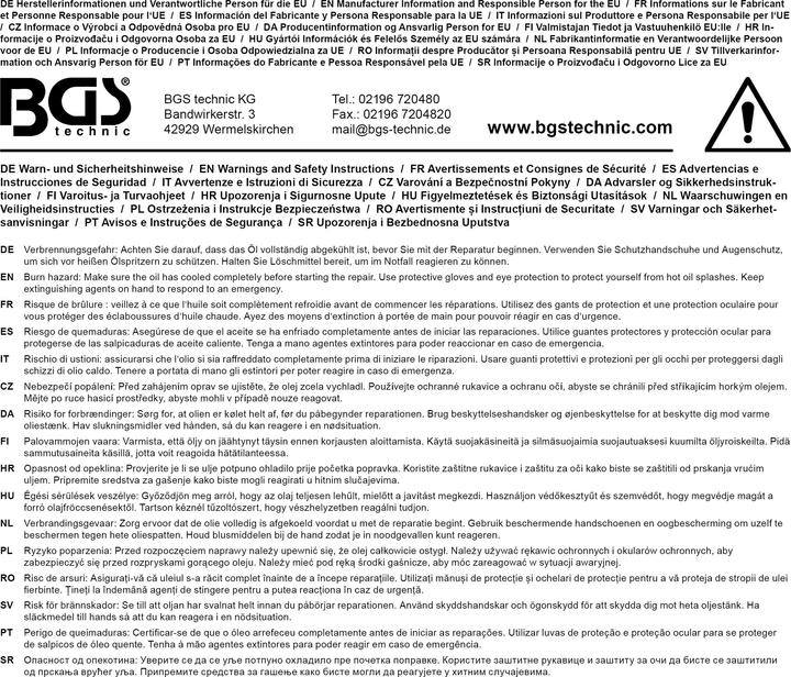 Actual product image BGS Ölablassschrauben