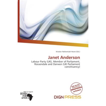 Janet Anderson, Fachbücher