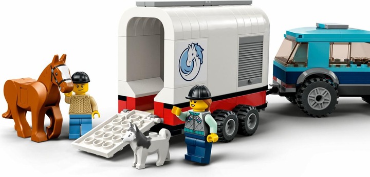 Produktbild LEGO SUV mit Pferdeanhänger (60327, LEGO City)