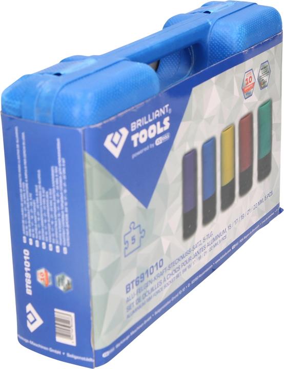Productafbeelding Brilliant Tools BT691010 (15 mm, 17 mm, 19 mm, 21 mm, 22 mm)