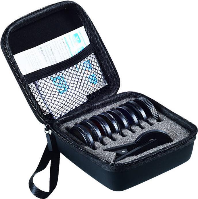 Produktbild Apexel Mobile filter lens kit APL-52UV-7F 52mm 7in1 (52 mm, Farbfilter, ND- / Graufilter, UV-Filter)