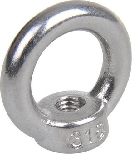 Produktbild ProPlus Ringmutter M8, A4 RVS AISI 316 (M8)