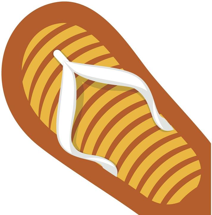 Paper + Design Papierservietten Airlaid Sandal 33 cm x 33 cm, 12 Stück (12 x, 33 cm x 33 cm)