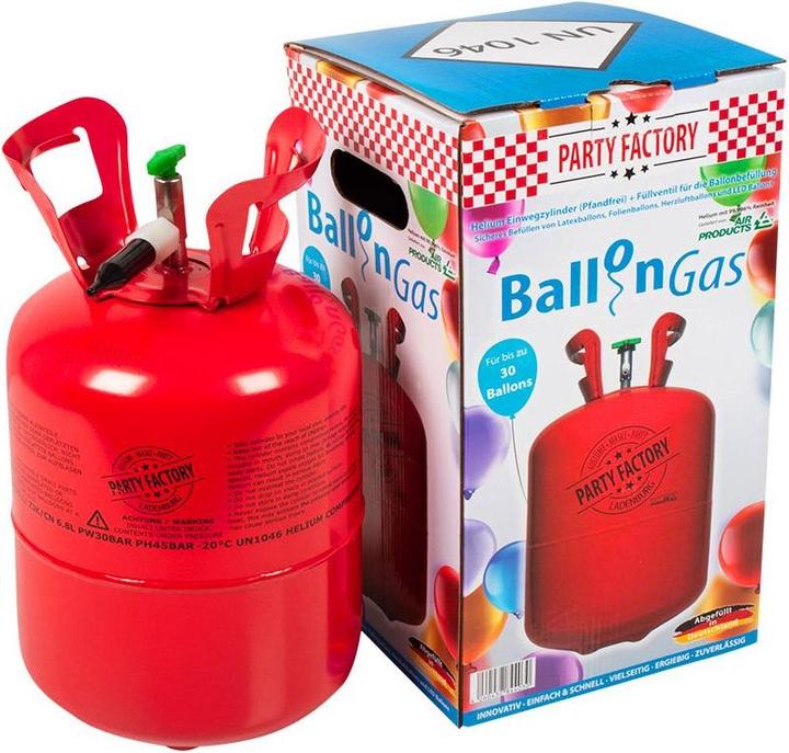 Actual product image Amscan helium