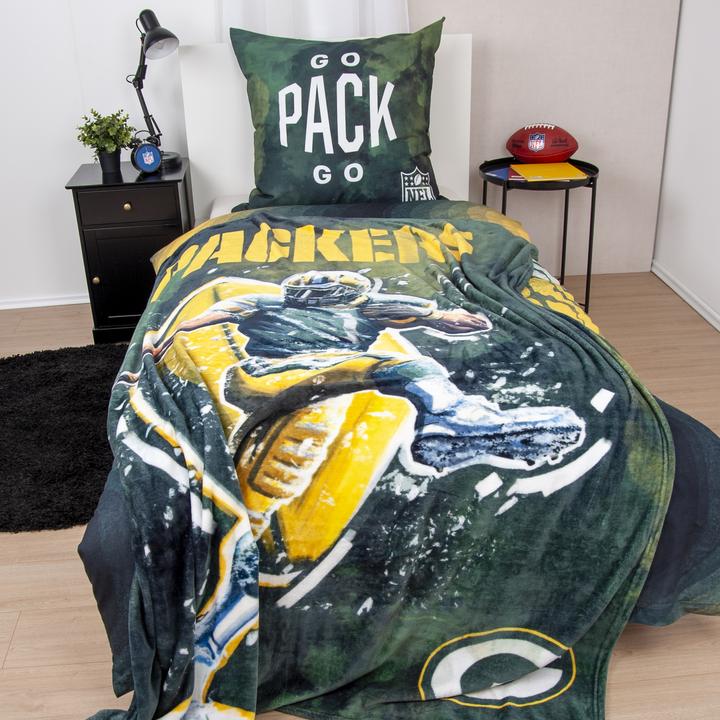 Image du produit NFL Couverture Packers Wellsoft (200 x 150 cm)