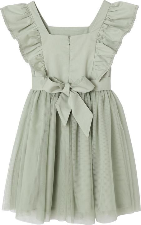 Produktbild Vertbaudet Festliches Mädchen Volantkleid, Musselin & Tüll (146, 152)