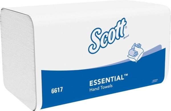 Productafbeelding Scott Handdoeken met interfold vouwen 1-laags wit (15 x)