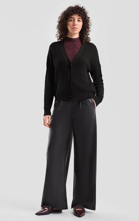 Produktbild s.Oliver Strickjacke Strukturierter Cardigan (M)