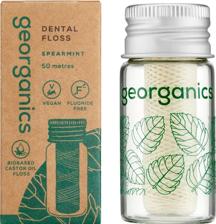 Actual product image Georganics Natural dental floss (50 m)