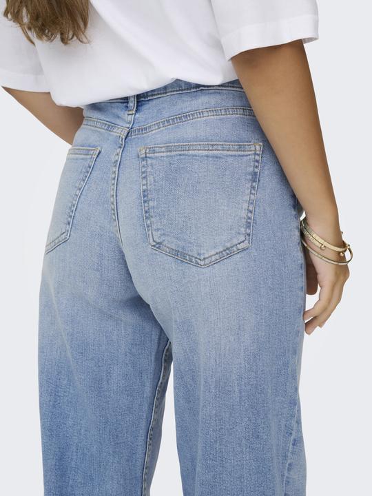 Produktbild Only ONLJULLES Niedrige Taille Gerade geschnitten Jeans Jeans mit weitem Bein (W30/L30)