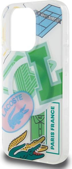 Produktbild Lacoste LCHMP15LUPAN iPhone 15 Pro 6.1" zielony/green hardcase Double Layer Patch MagSafe (Apple iPhone 15 Pro)