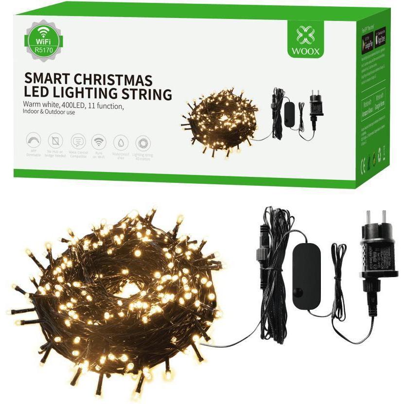 Woox, Lichterkette, R5170 string light 400 lamp(s) LED (40 m)