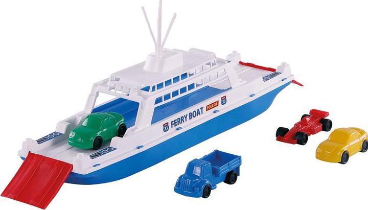 Produktbild Polesie Veerboot 45cm Incl. 4 Auto's