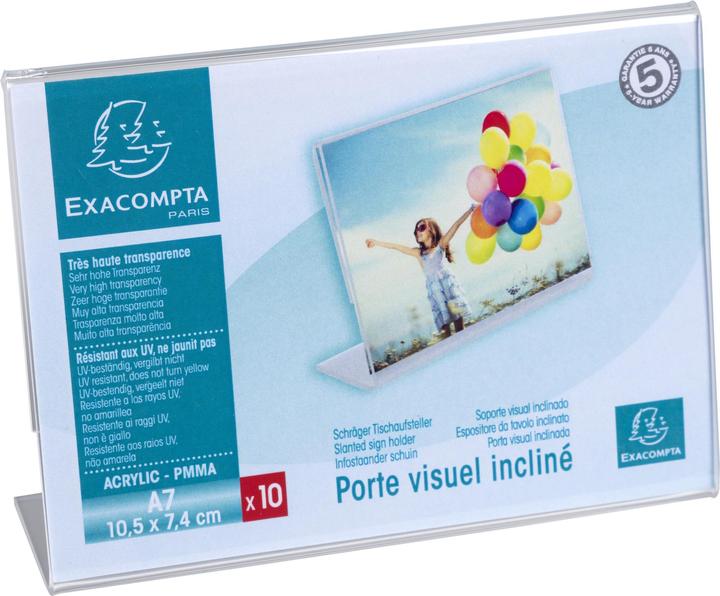 Actual product image Exacompta Table leaflet stand (A7)