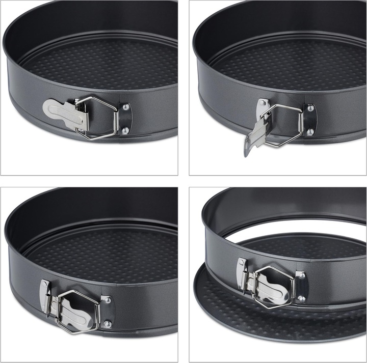 Image du produit Relaxdays Set de moules à charnière (28 cm)