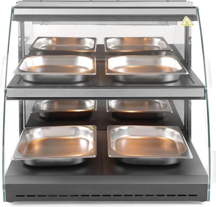 Actual product image Hendi Warming cabinet with quartz heating 2 shelves