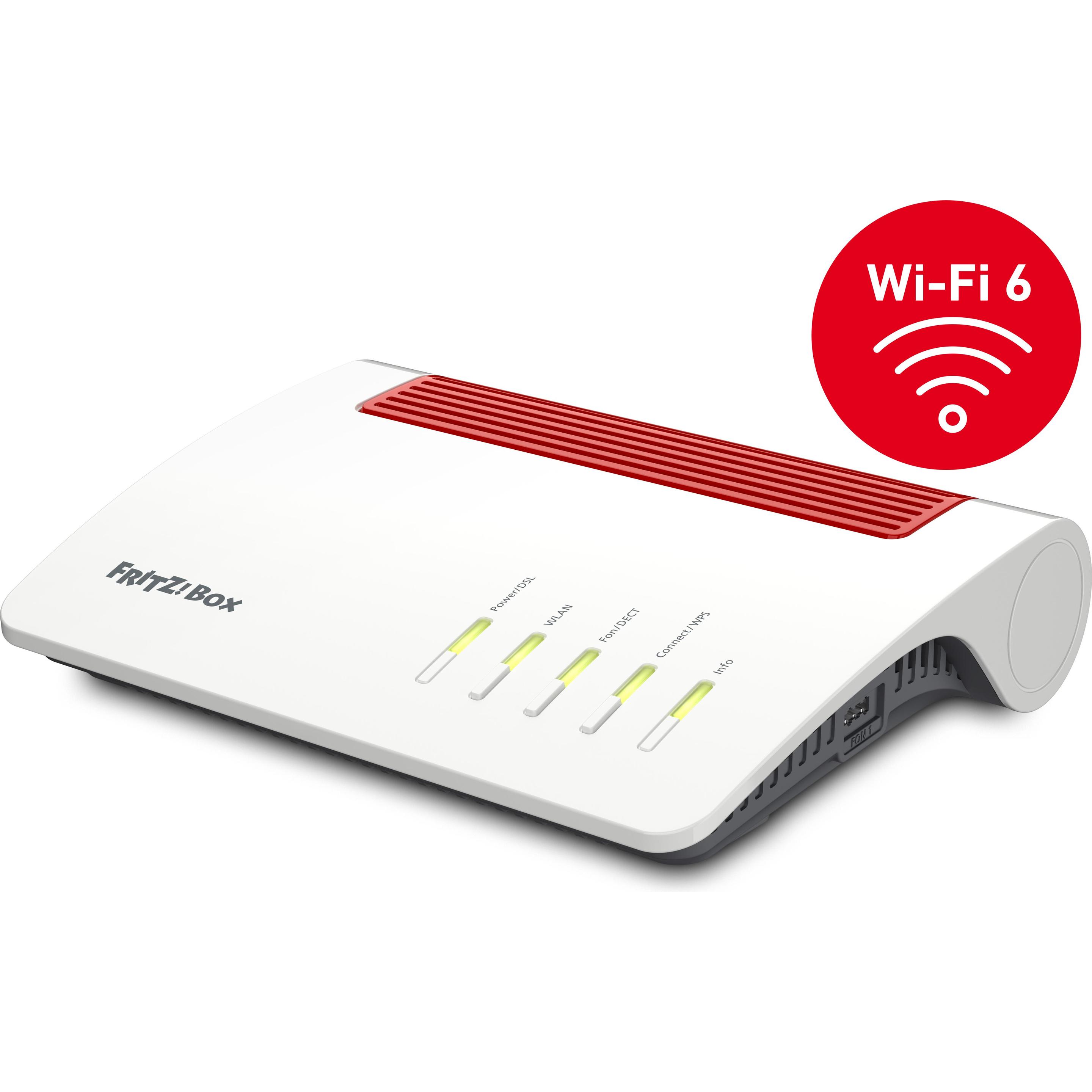 AVM FRITZ!Box 7590 AX International, Router, Weiss