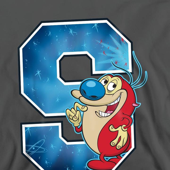 Actual product image Ren & Stimpy Unisex Adult S Is For Stimpy Sweatshirt (XL)